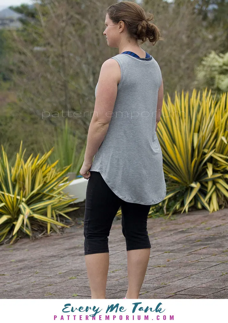 Every Me Tank | Sleeveless Top & Dress Sewing Pattern