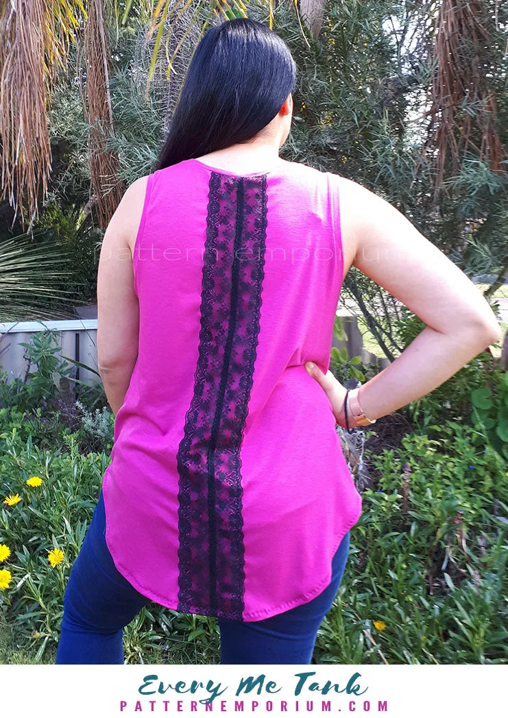 Every Me Tank | Sleeveless Top & Dress Sewing Pattern