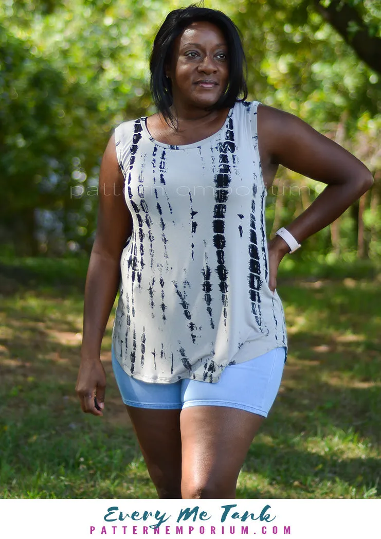 Every Me Tank | Sleeveless Top & Dress Sewing Pattern