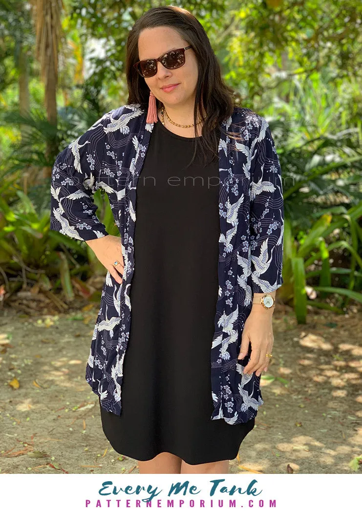 Every Me Tank | Sleeveless Top & Dress Sewing Pattern
