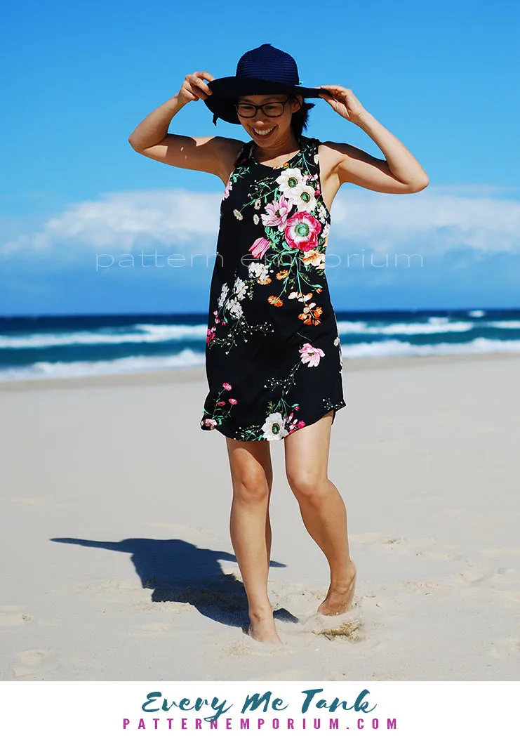 Every Me Tank | Sleeveless Top & Dress Sewing Pattern