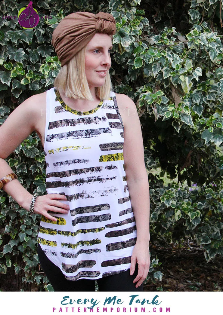 Every Me Tank | Sleeveless Top & Dress Sewing Pattern