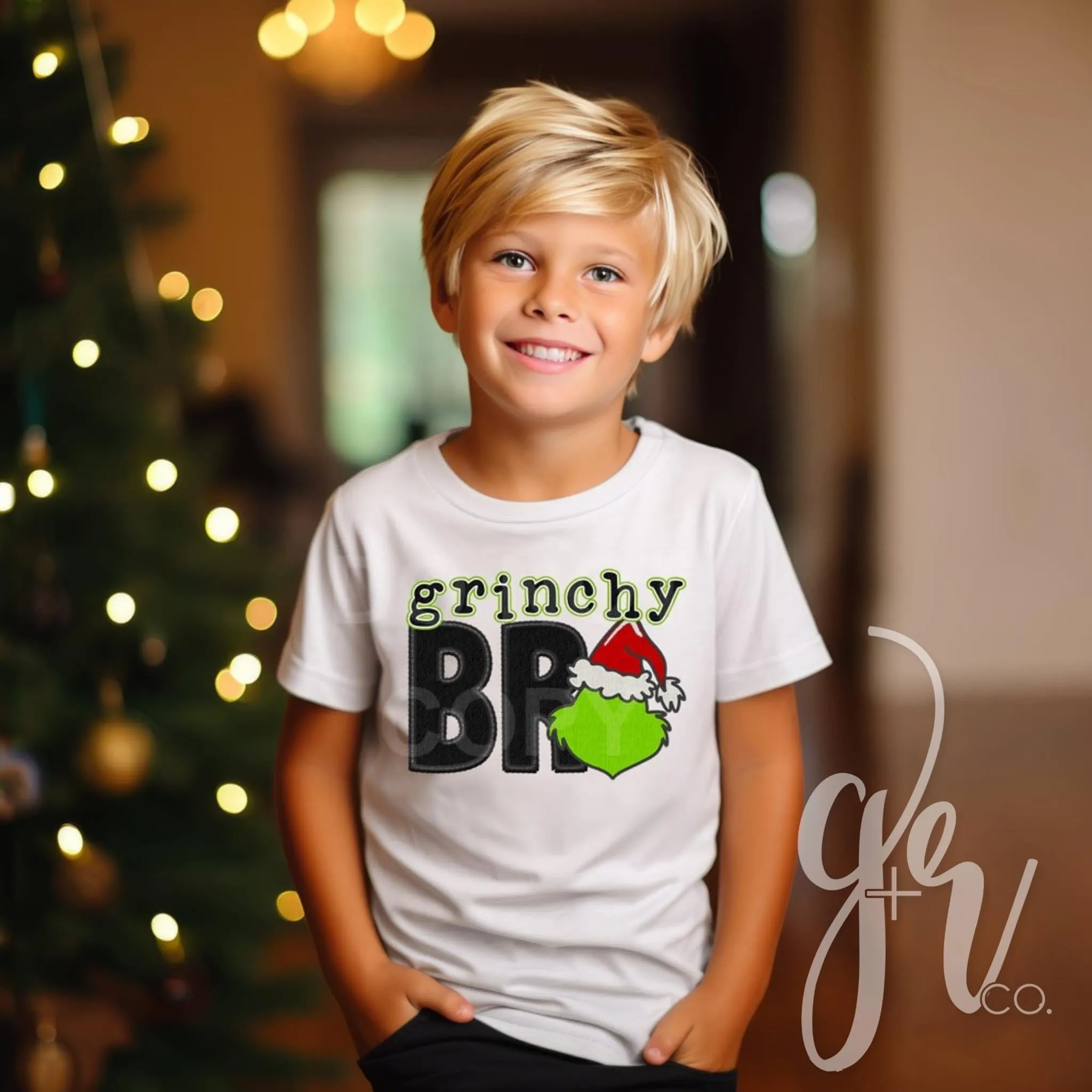 Family Tees | Faux Chenille/Sequins