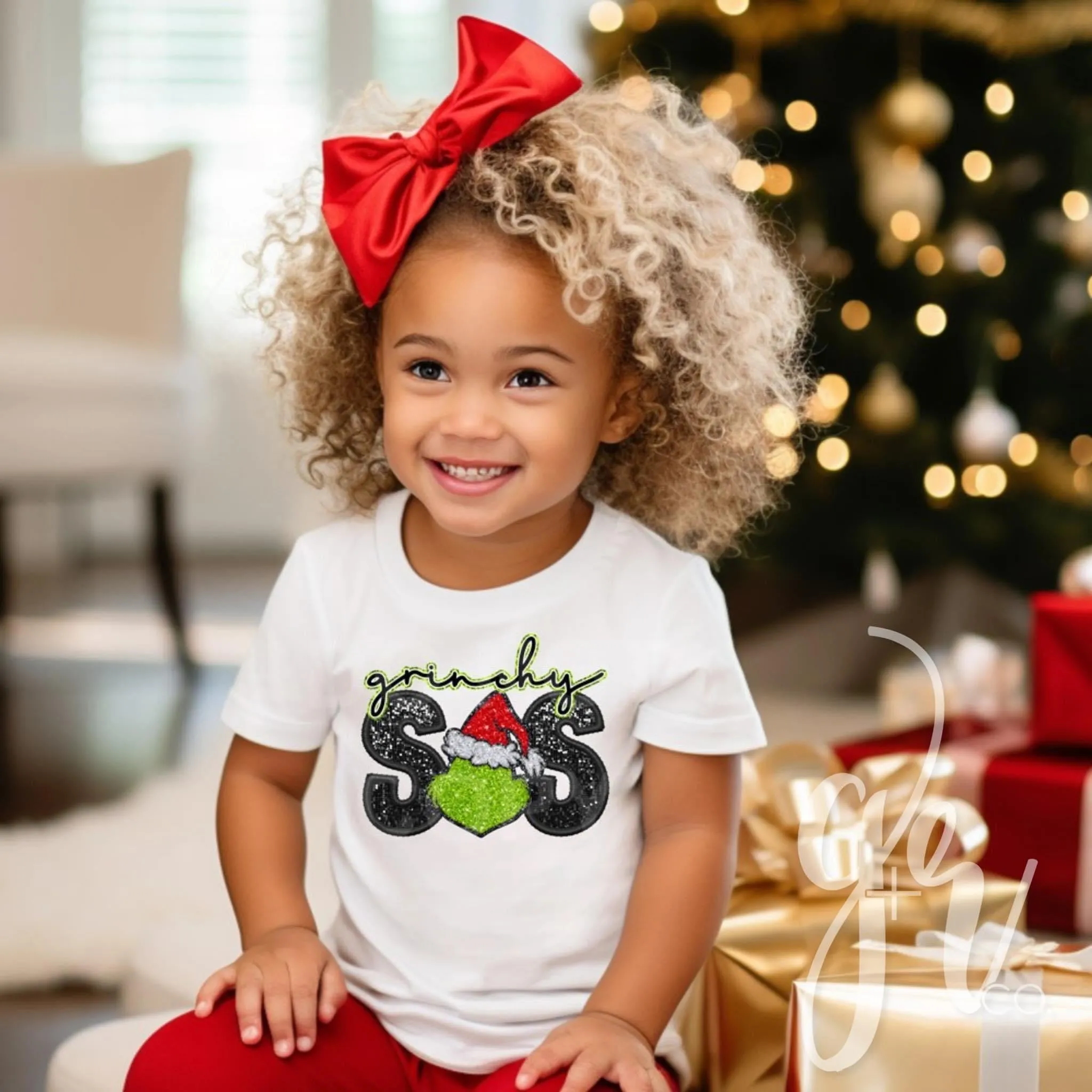 Family Tees | Faux Chenille/Sequins