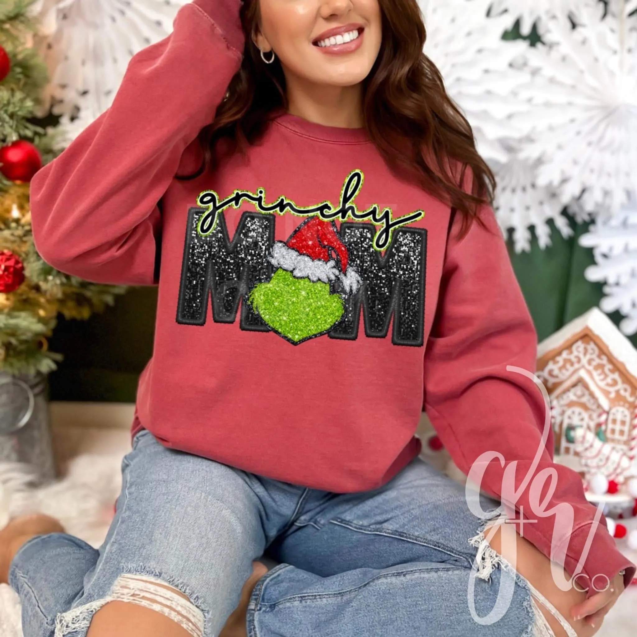 Family Tees | Faux Chenille/Sequins