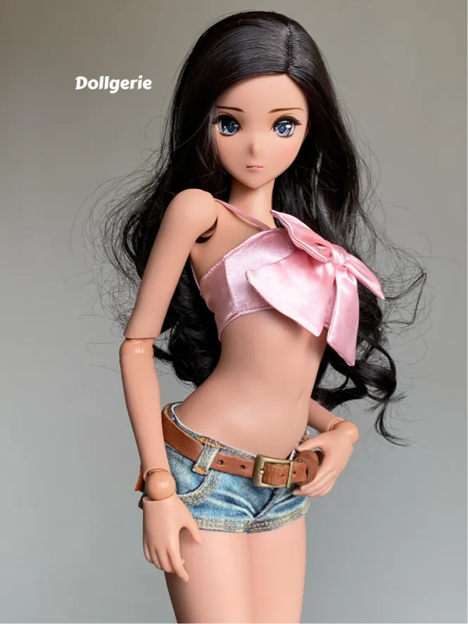 Festive Big Bow Pink Top for Smartdoll or DD3