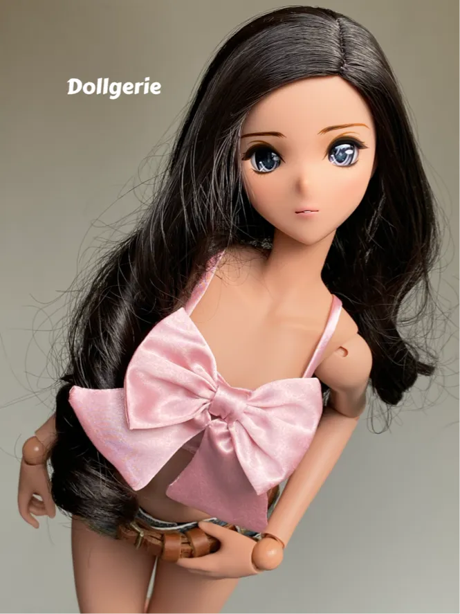 Festive Big Bow Pink Top for Smartdoll or DD3