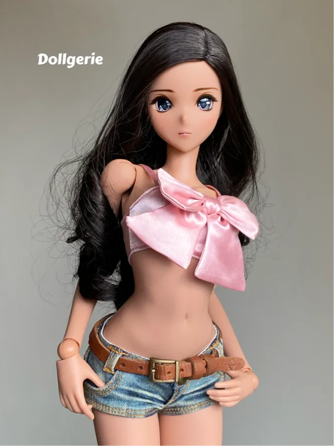 Festive Big Bow Pink Top for Smartdoll or DD3
