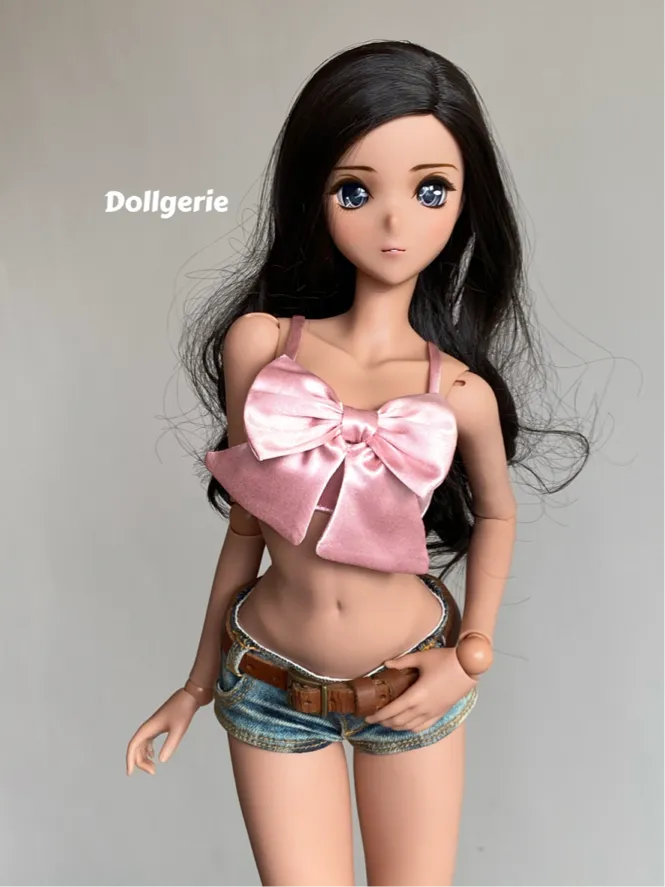 Festive Big Bow Pink Top for Smartdoll or DD3