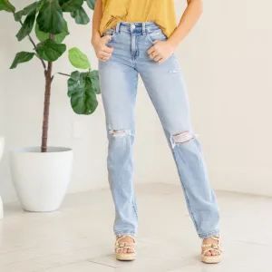 Finesse High Rise Straight Leg