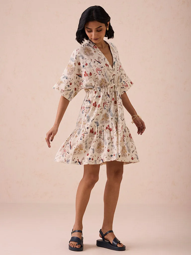Forest Bloom Kala Cotton Dress