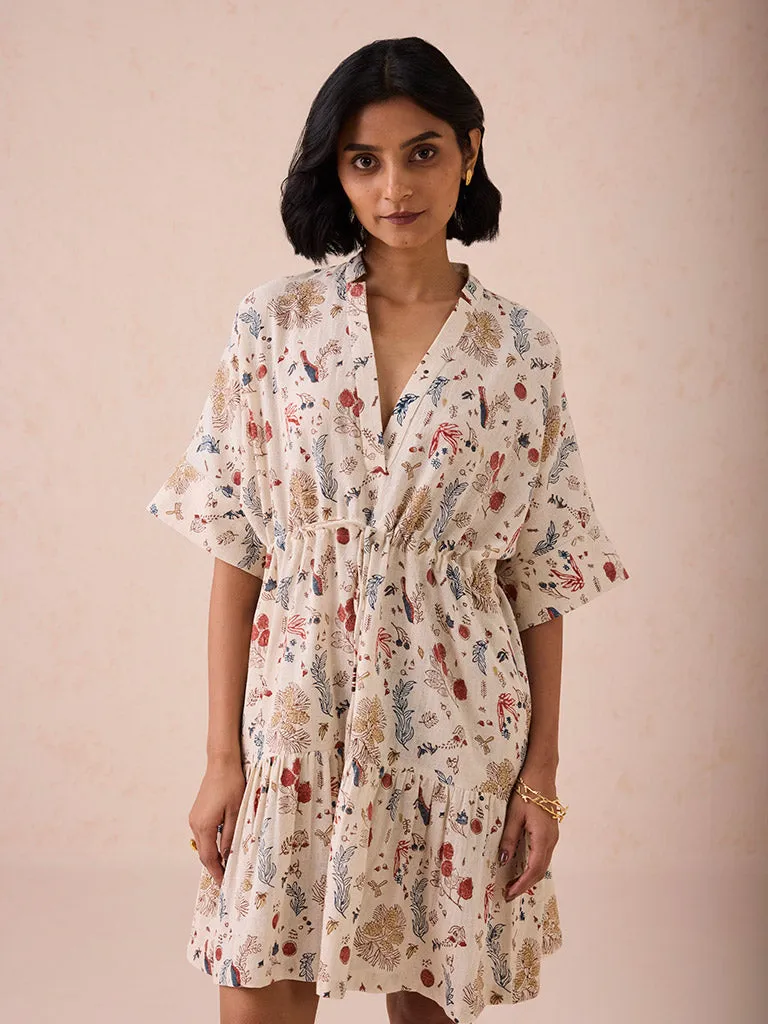 Forest Bloom Kala Cotton Dress
