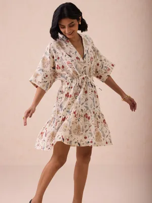 Forest Bloom Kala Cotton Dress