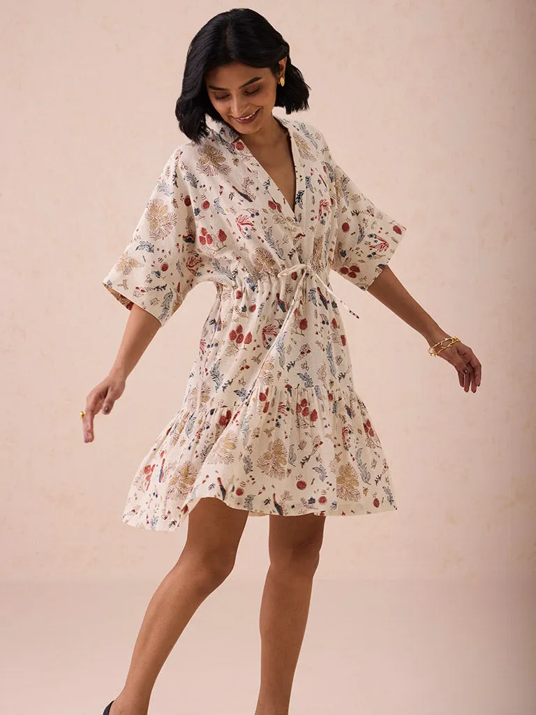 Forest Bloom Kala Cotton Dress
