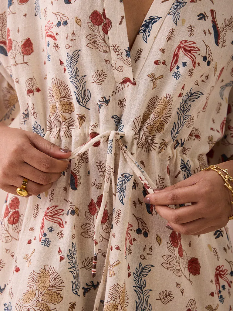 Forest Bloom Kala Cotton Dress