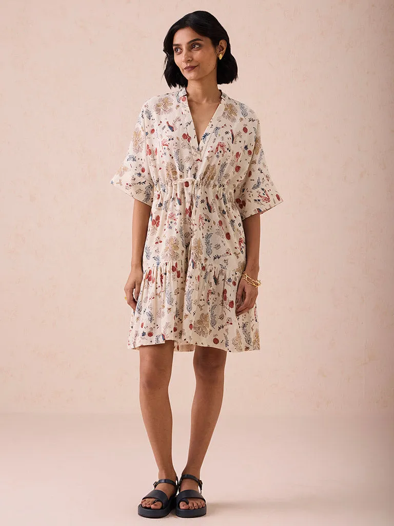 Forest Bloom Kala Cotton Dress