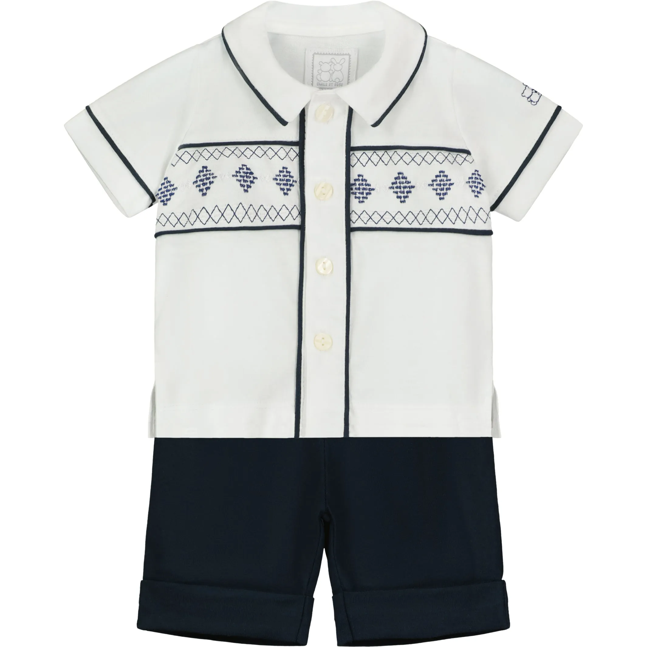 Frank Navy Smart Baby Boys Set