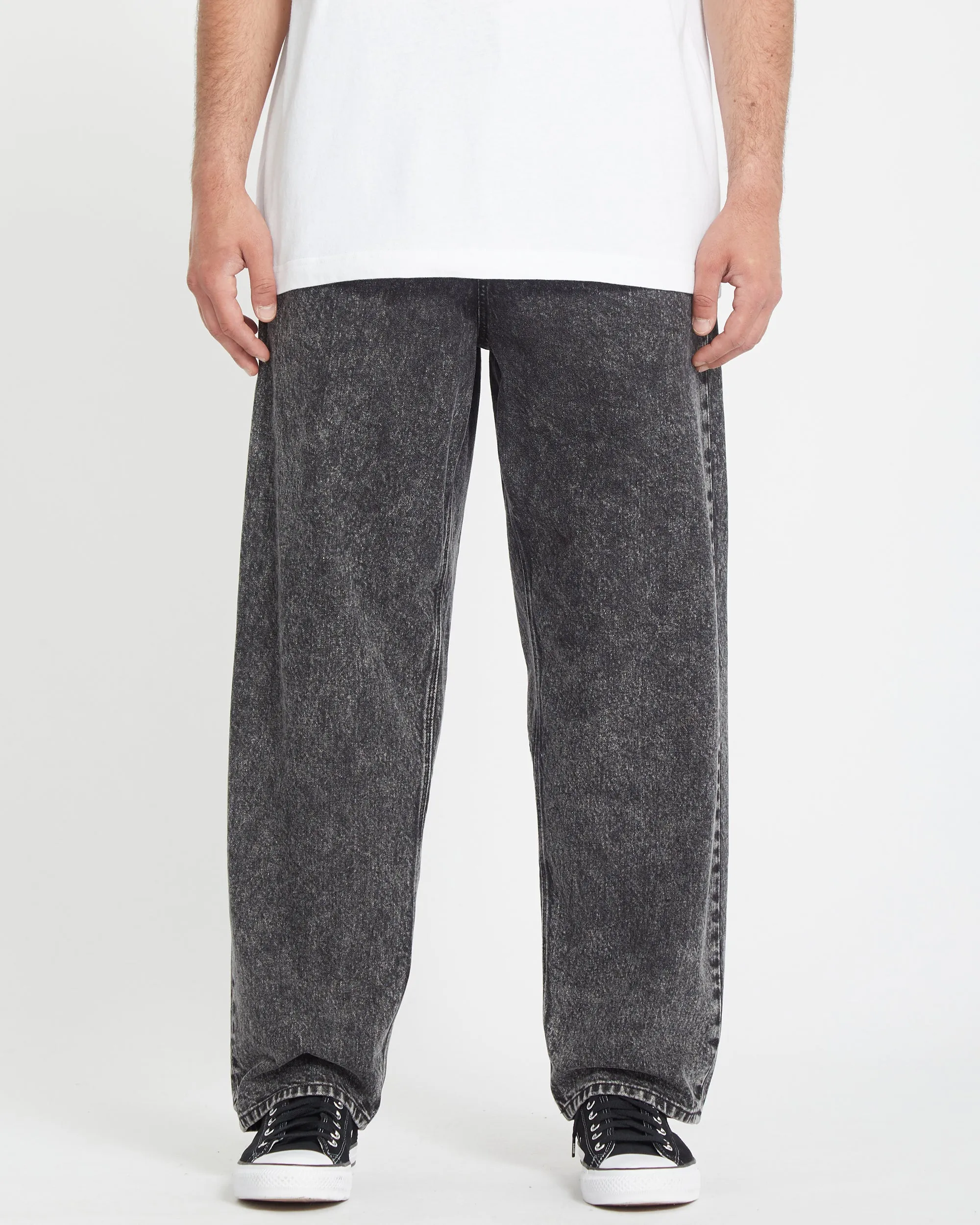 Freazy Loose Jeans - LIGHT ACID BLACK