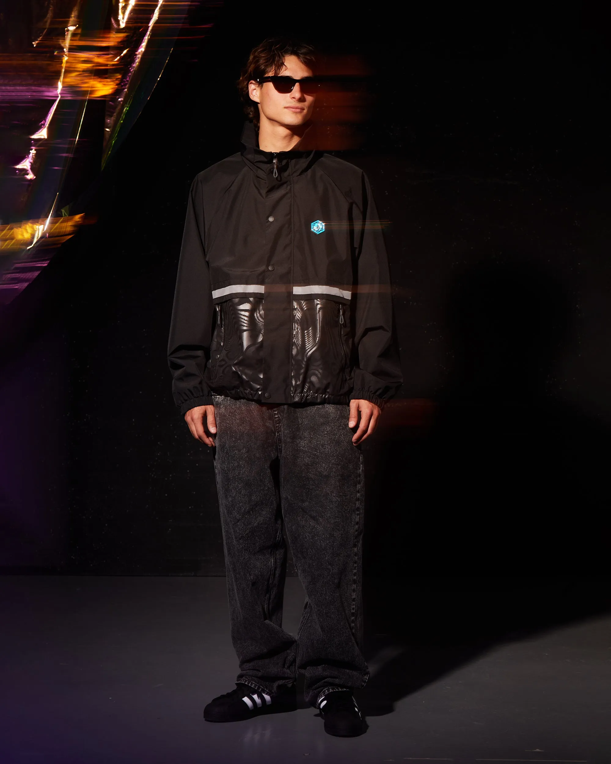 Freazy Loose Jeans - LIGHT ACID BLACK