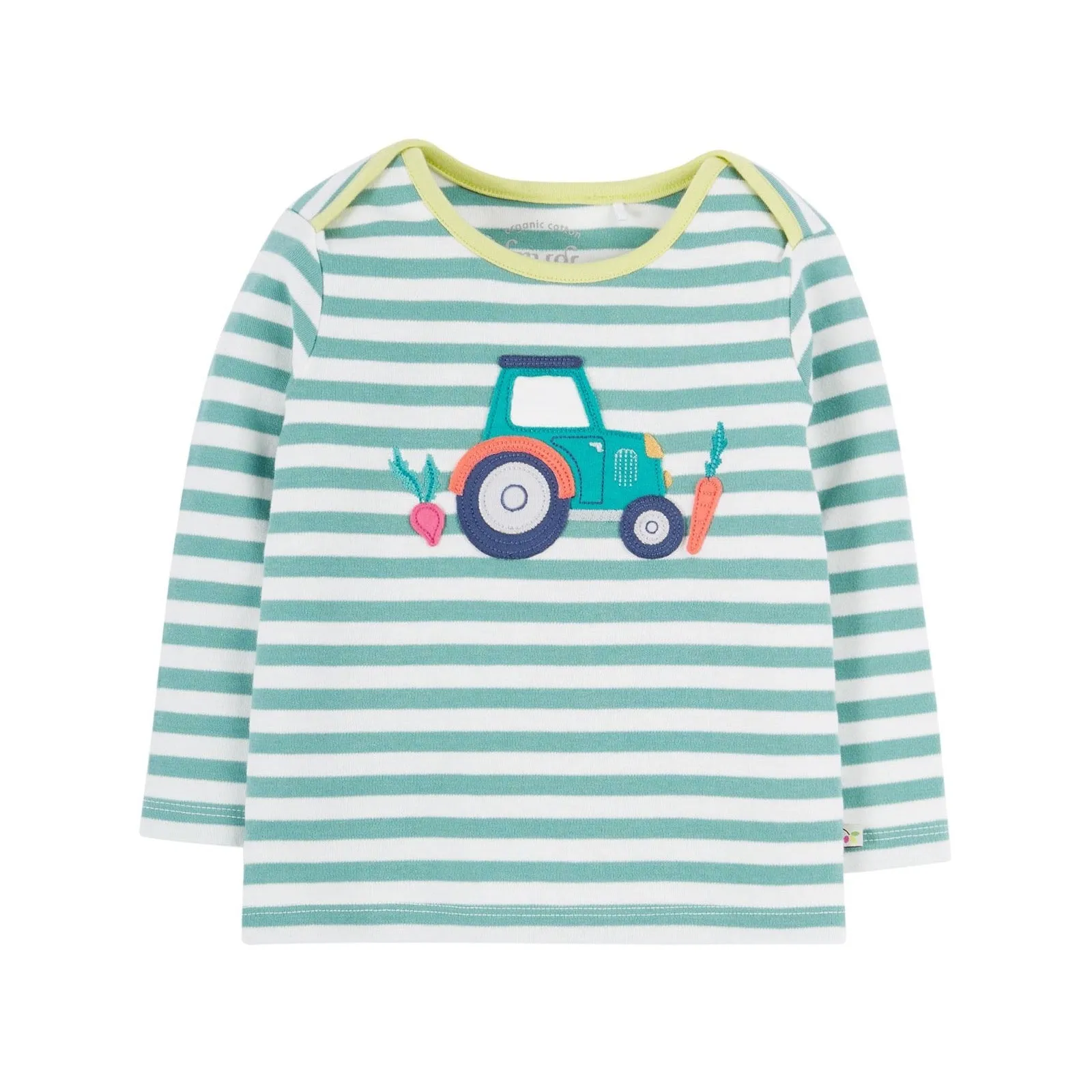 Frugi Bobby Infant T-Shirt 500164S5mstr Tractor