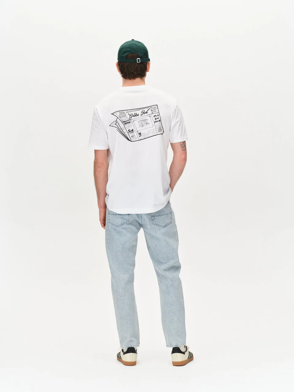 Gabba Carl Astra Loose Tapered Denim Jean - Light Blue Denim