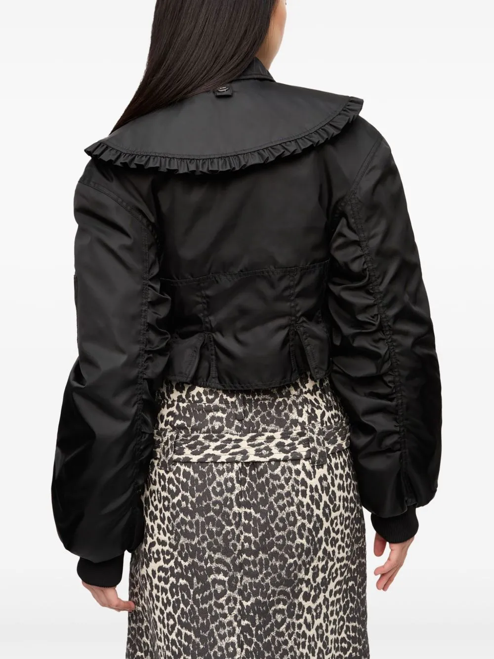 GANNI Coats Black