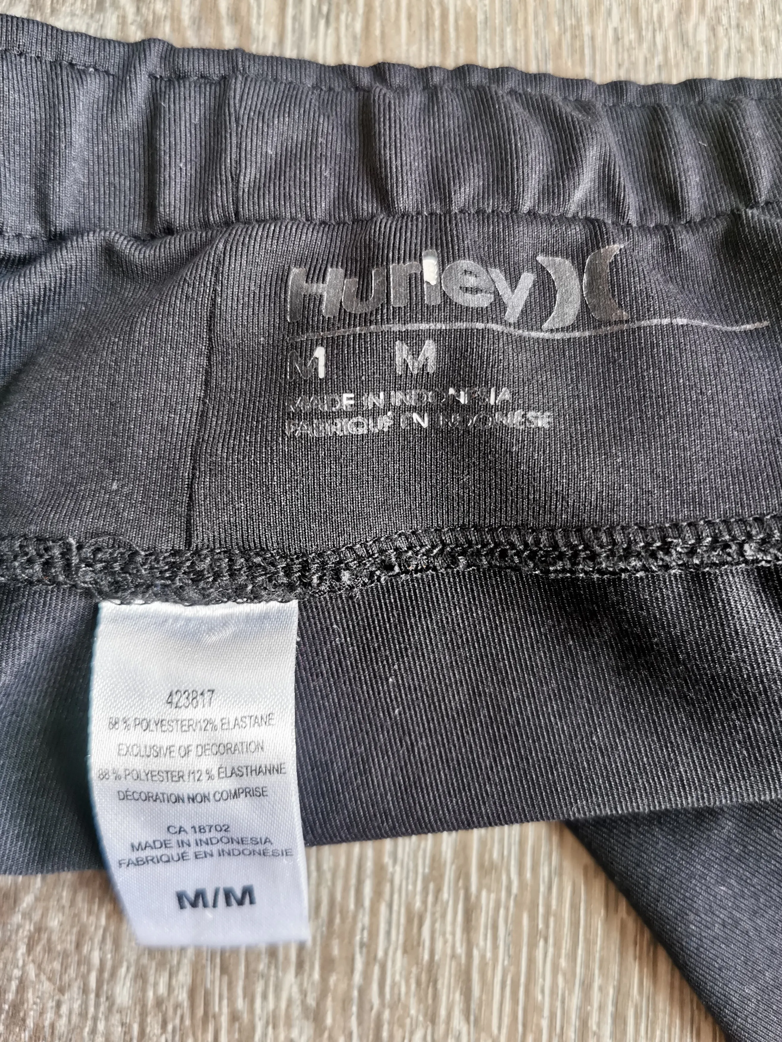 GIRL SIZE MEDIUM (8/10 YEARS) HURLEY, Athletic Yoga Pants VGUC B36