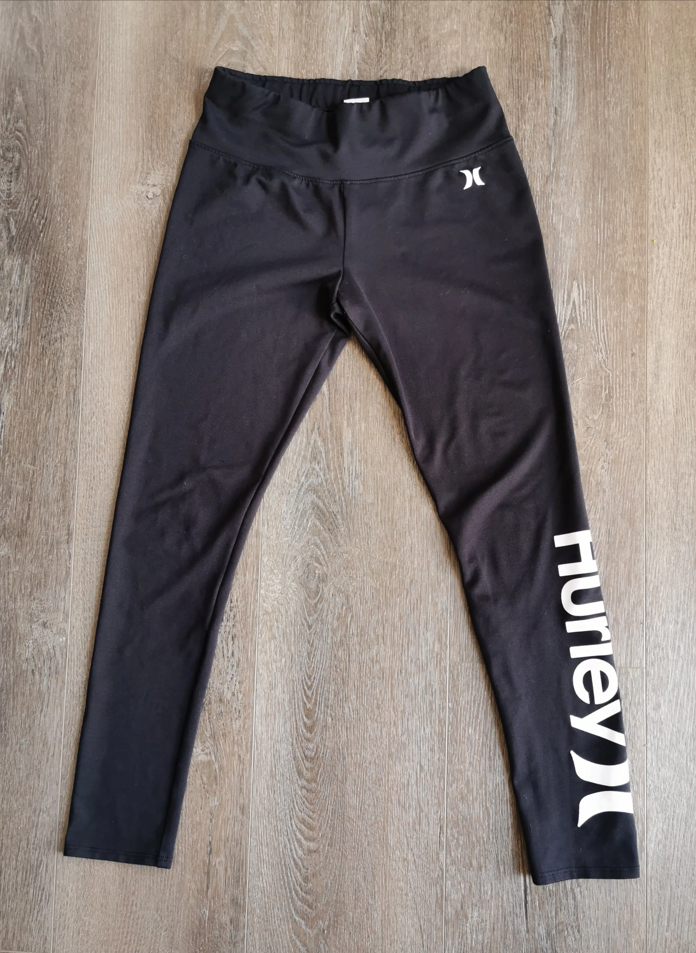 GIRL SIZE MEDIUM (8/10 YEARS) HURLEY, Athletic Yoga Pants VGUC B36