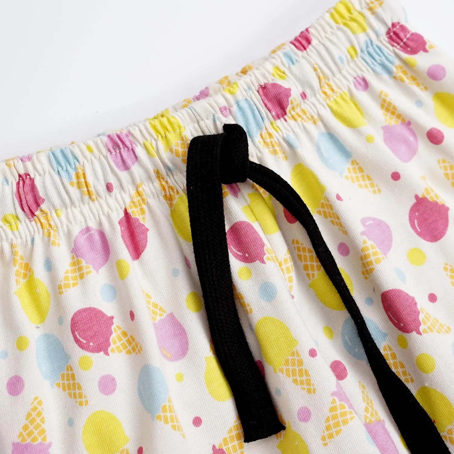Girls Soft Cotton All Over Printed 2 Piece Suit