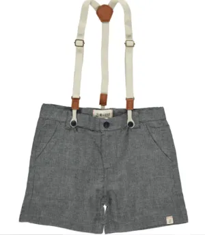 Gray Captain Shorts