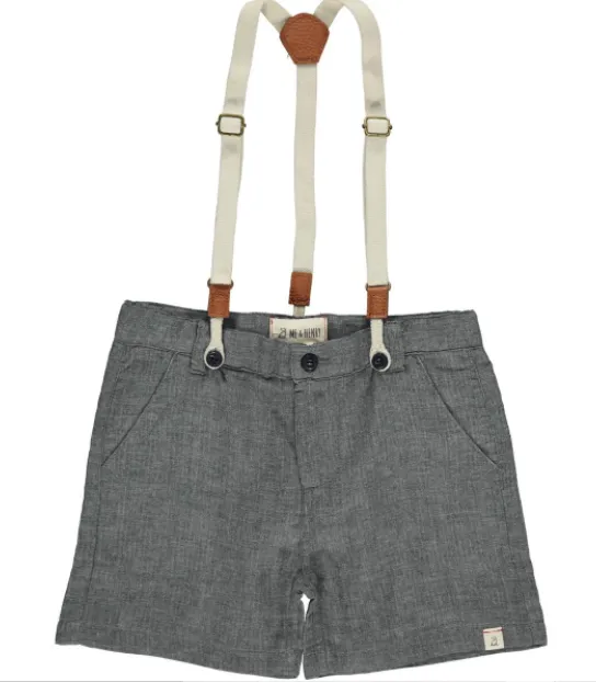 Gray Captain Shorts