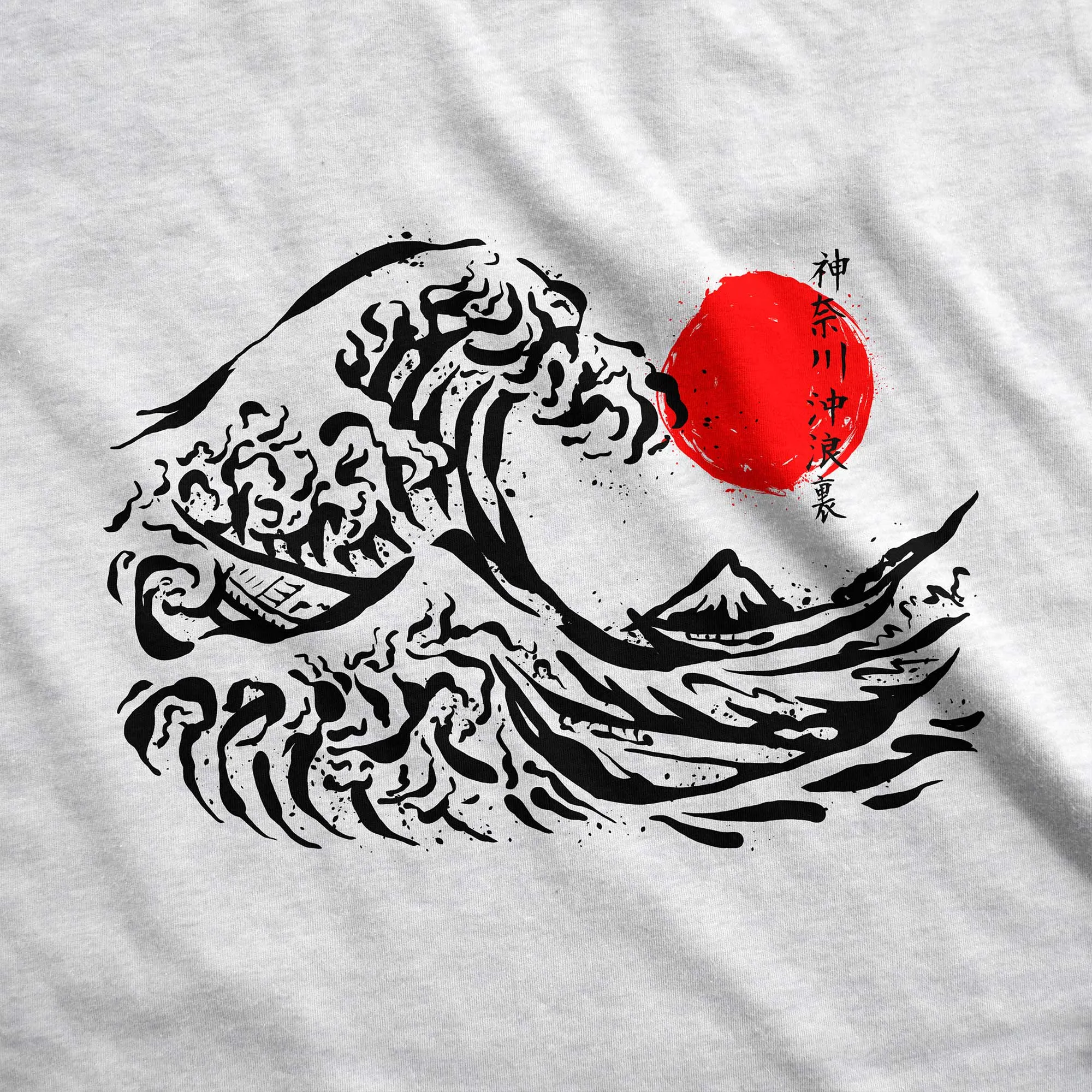 Great Wave off Kanagawa - Adult Unisex Long Sleeve Tee