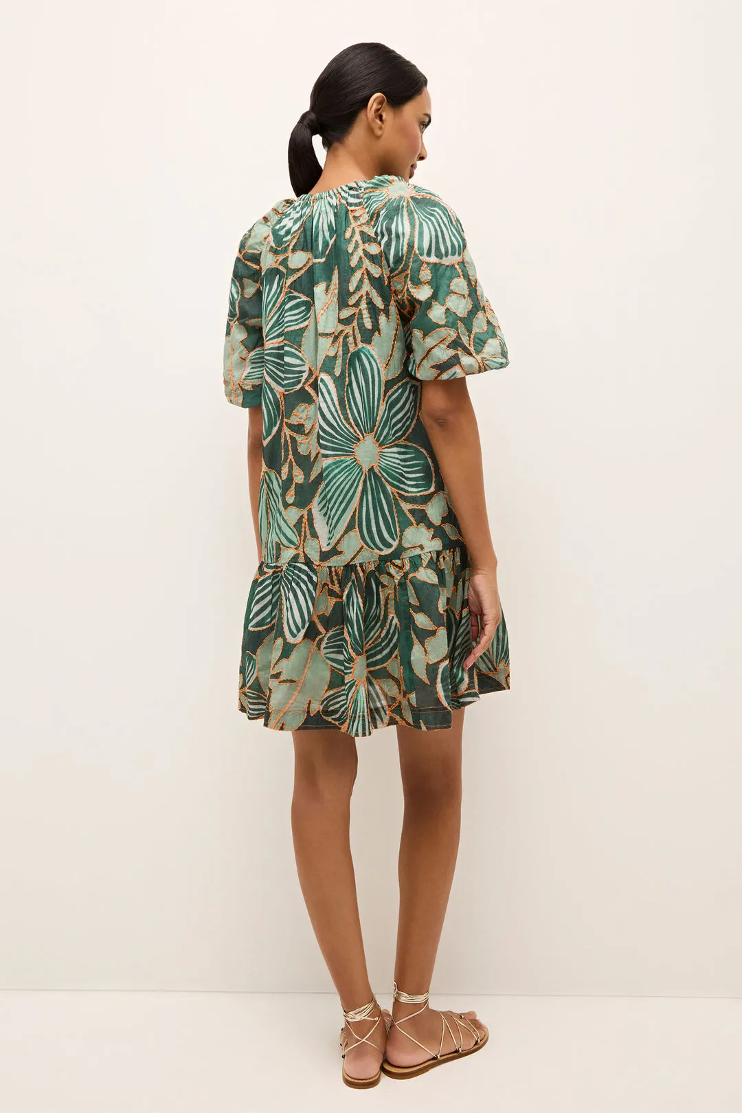 Greta Dress in Primavera by Marie Oliver