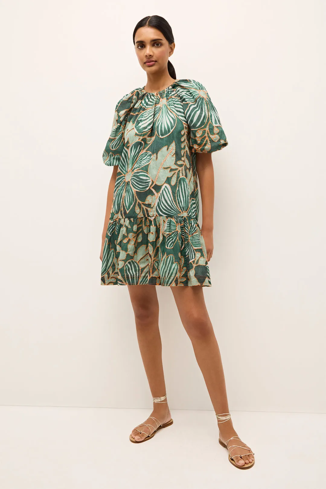 Greta Dress in Primavera by Marie Oliver