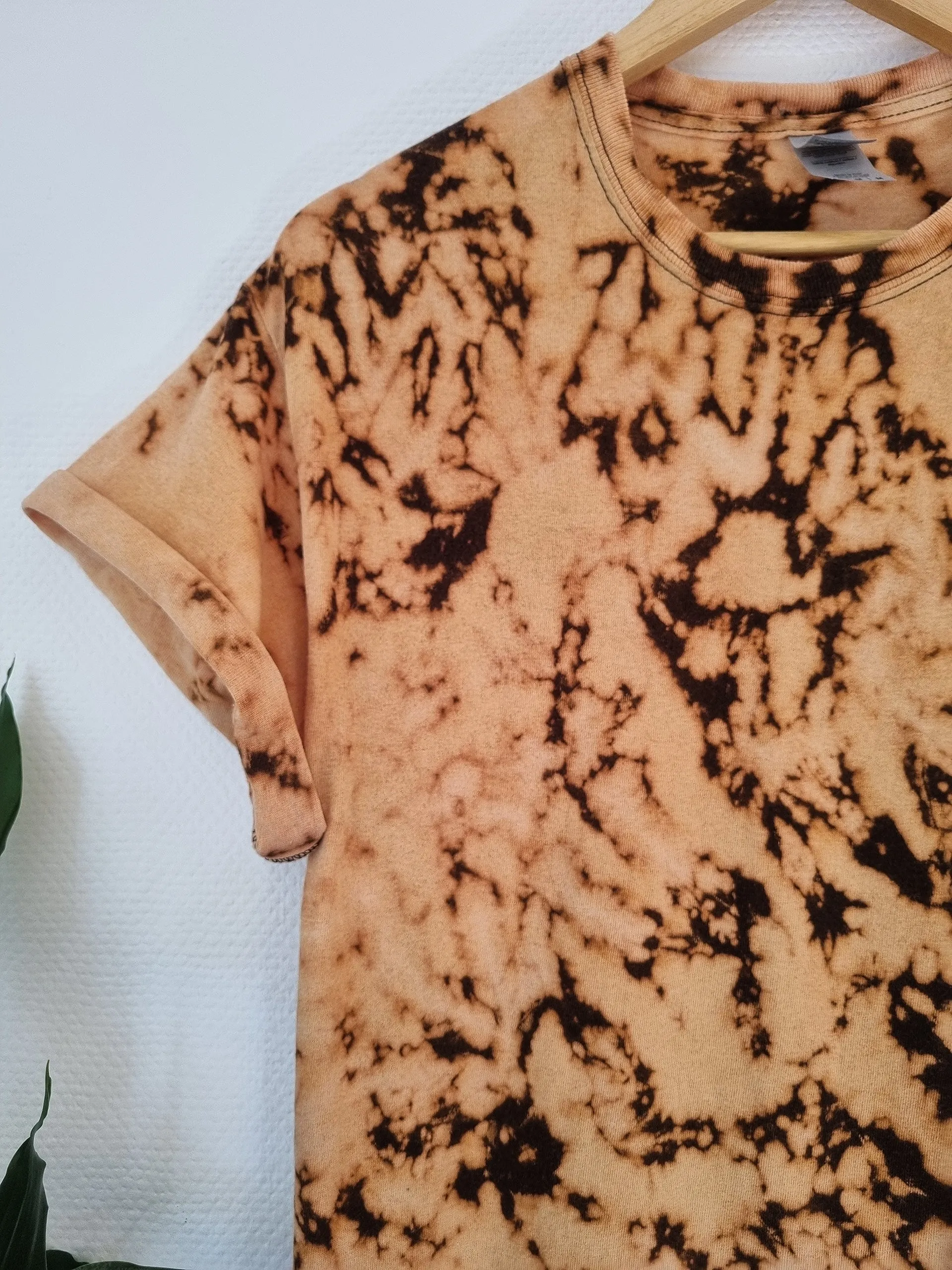Hand Designed Galaxy Bleach Tie-Dye Shirt