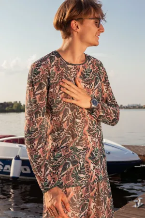 Havaii LS Leopard Leaves