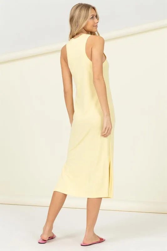 HAZY DREAMS SLEEVELESS MIDI DRESS, Hyfve