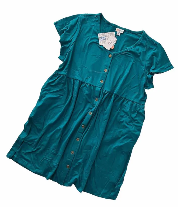 Heidi - Solid Deep Lake Teal