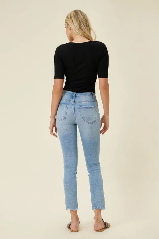 High Waisted Skinny Jeans