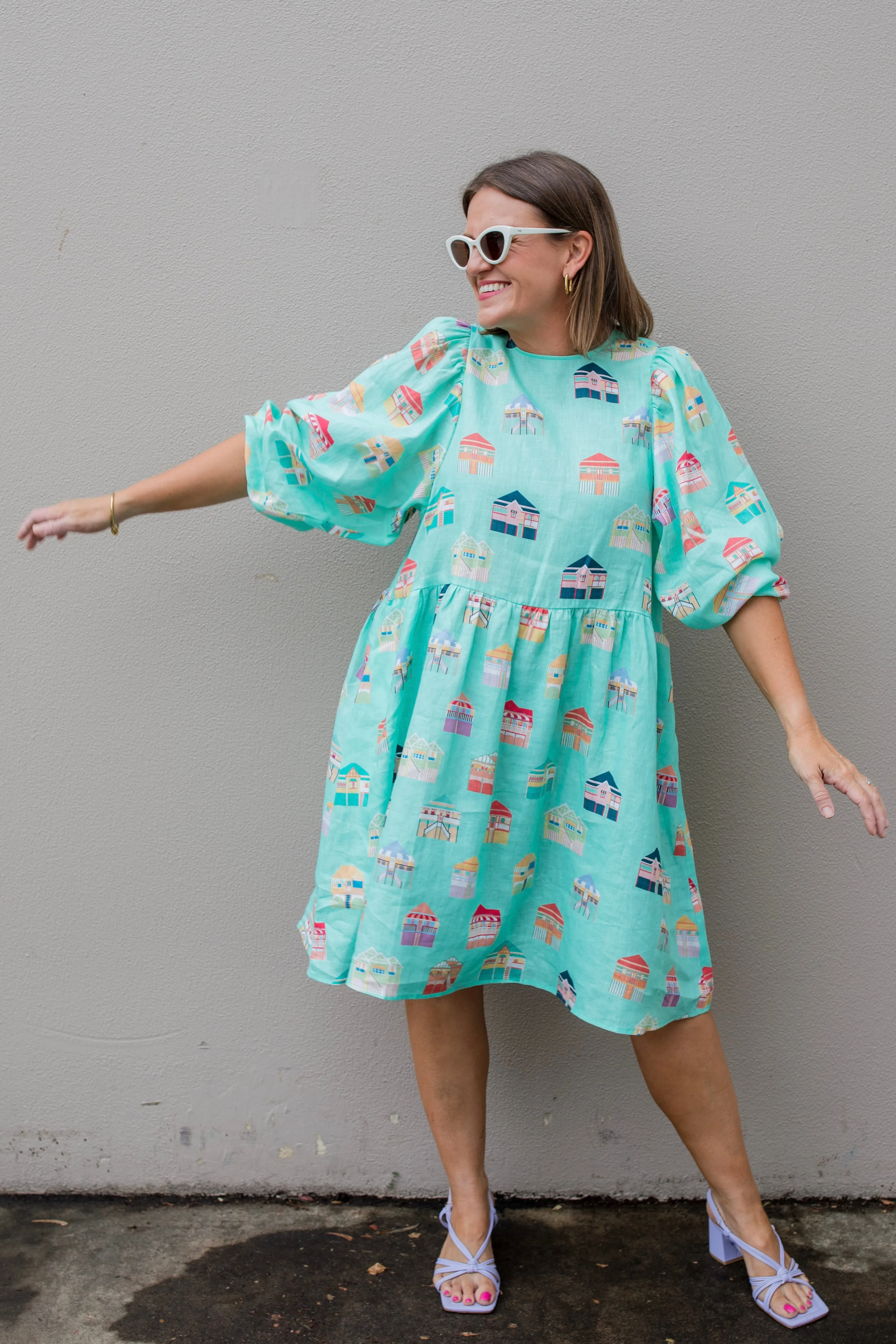 Home Spring dress (Mint Green)