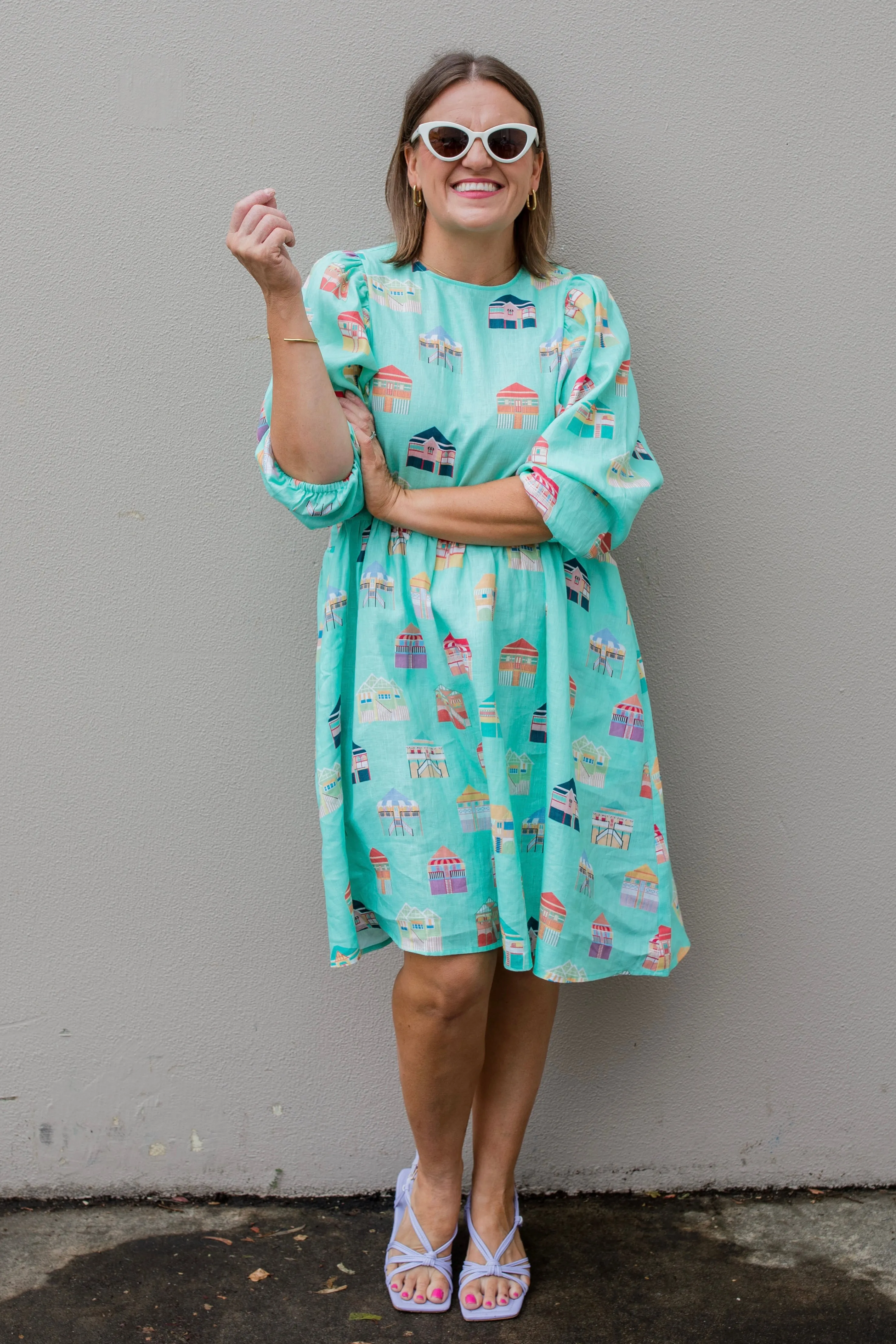 Home Spring dress (Mint Green)