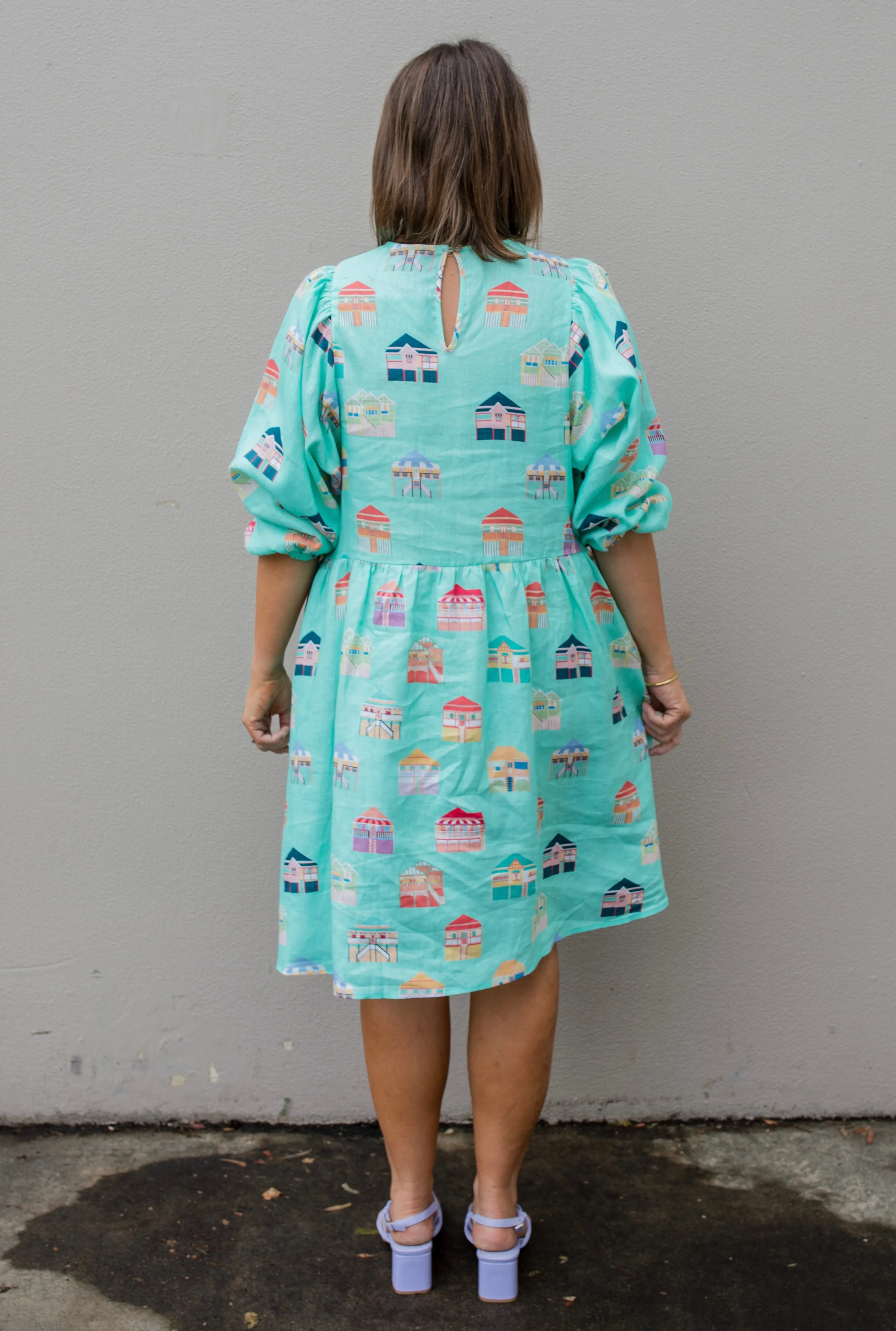 Home Spring dress (Mint Green)