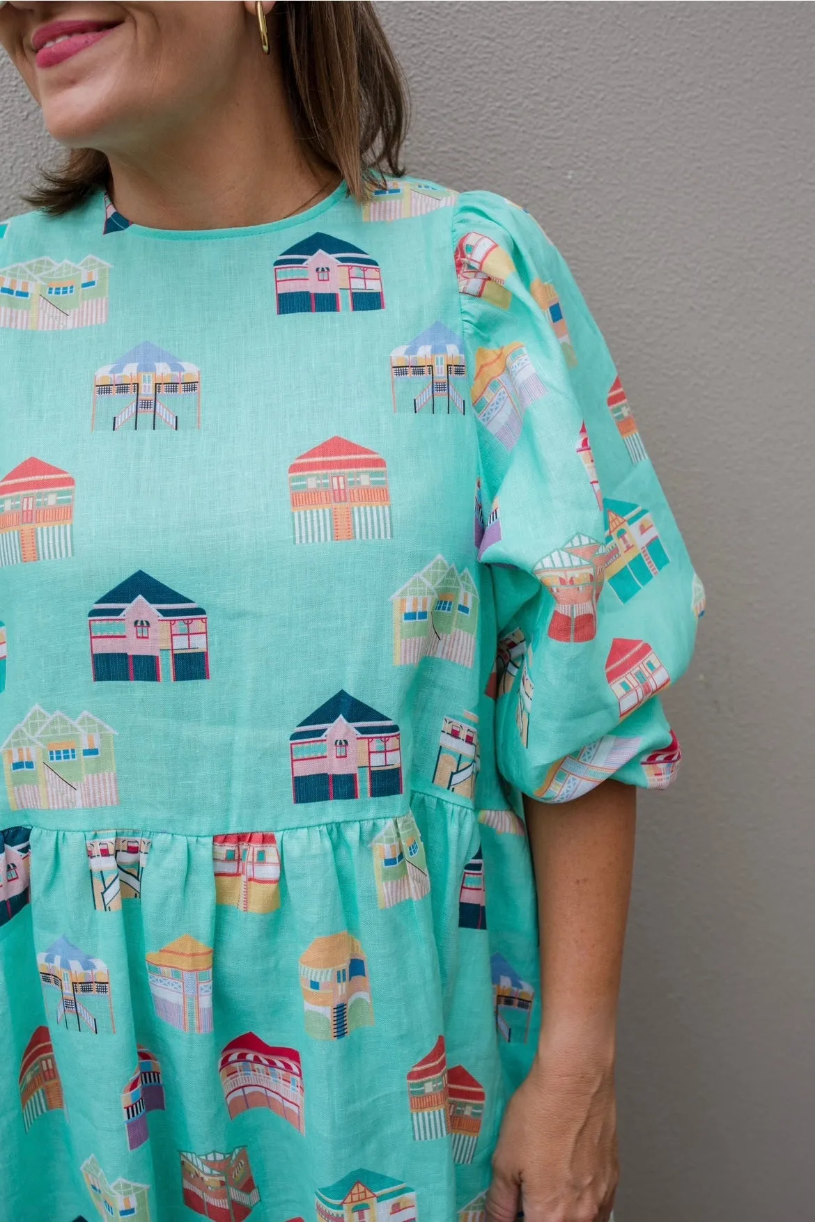 Home Spring dress (Mint Green)