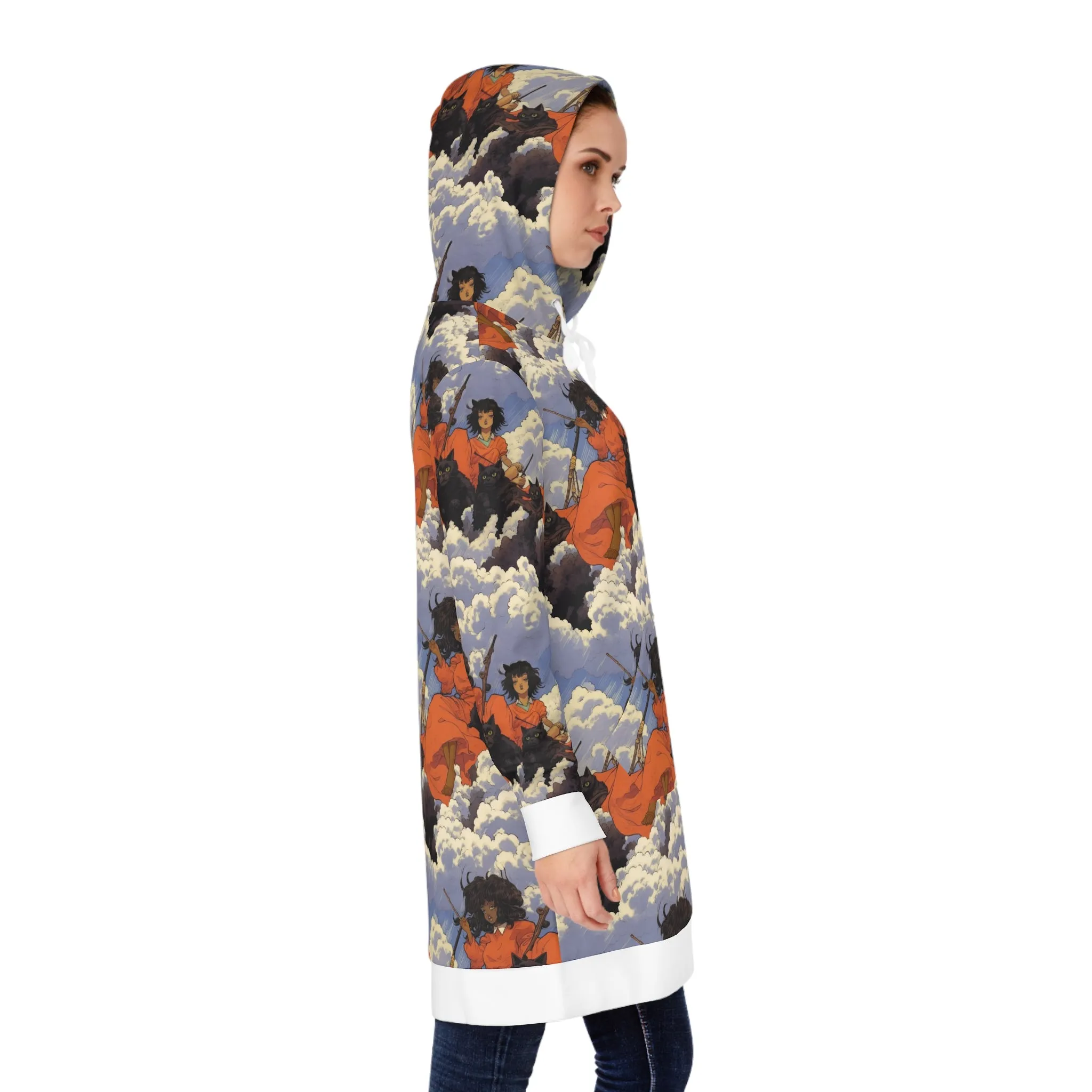 Hoodie Dress - Teenage Witches Black Girl Magic