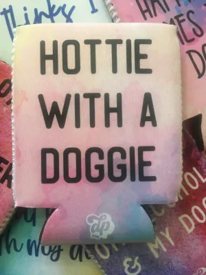 Hottie with a Doggie Can Cooler