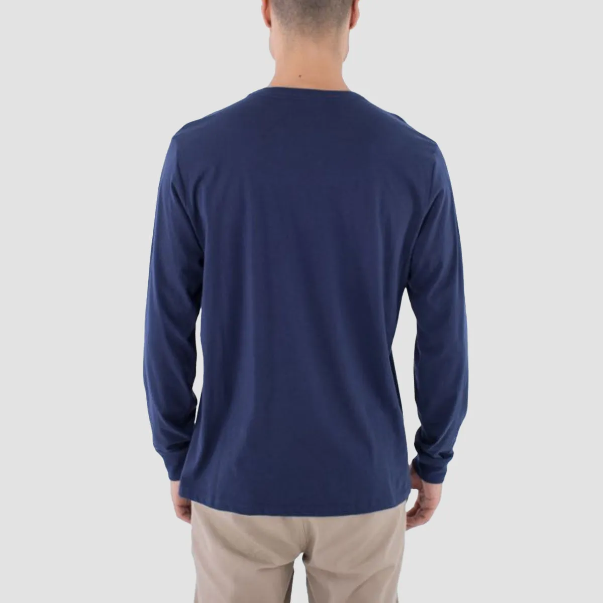 Hurley Everyday The Box Longsleeve T-Shirt Midnight Aqua