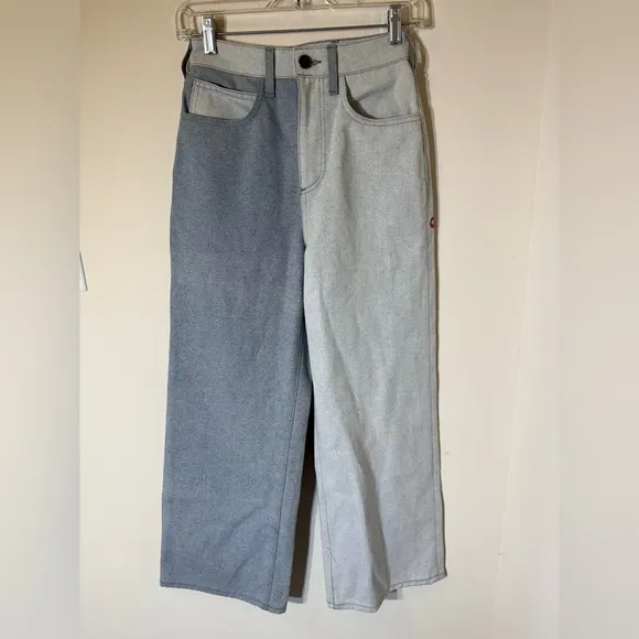Imperfects 523L Pant in Mismatched Post‎ Consumer Denim Jeans 26