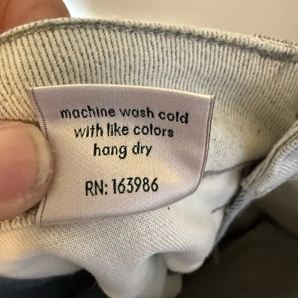 Imperfects 523L Pant in Mismatched Post‎ Consumer Denim Jeans 26