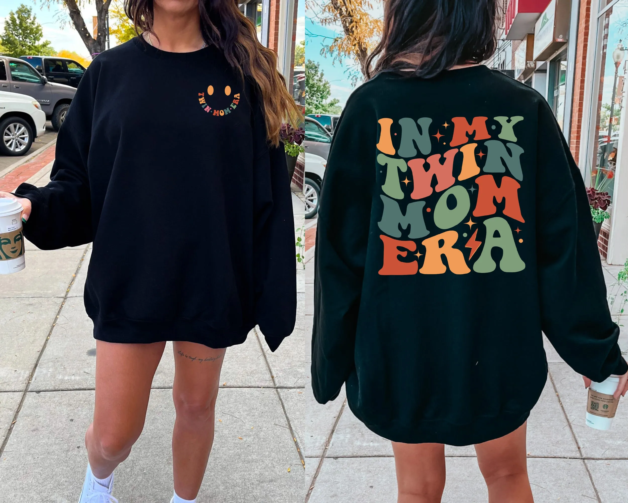 In My Twin Mom Era Sweatshirt, In My Mom Era Crewneck, Twin Mom Shirt, Twin Mom Club, Twin Mama Shirt, New Mom Gift,Expecting Mom Gift