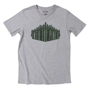 Into The Pines Tee | Heather Grey